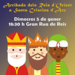 privat:-arribada-dels-reis-d’orient-a-santa-cristina-d’aro