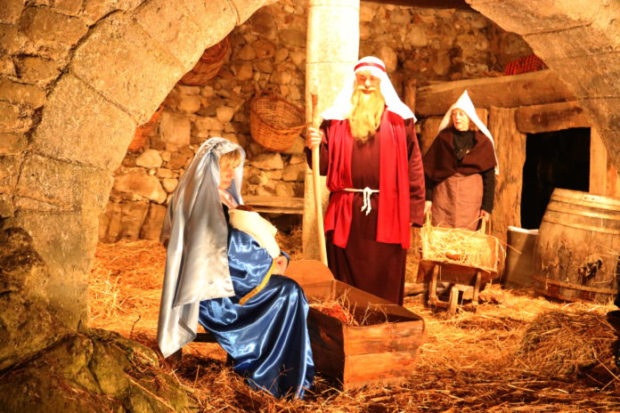 Pessebre vivent Castell d'aro