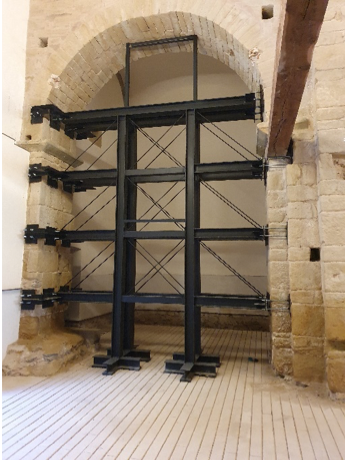 NDP obres monestir Sant Miquel de Cruïlles 2