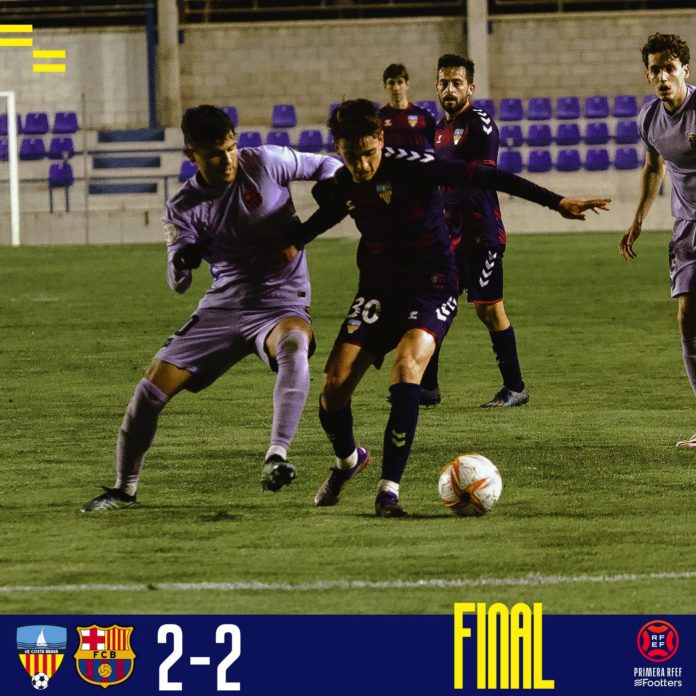 costa brava 2 - barça b 2