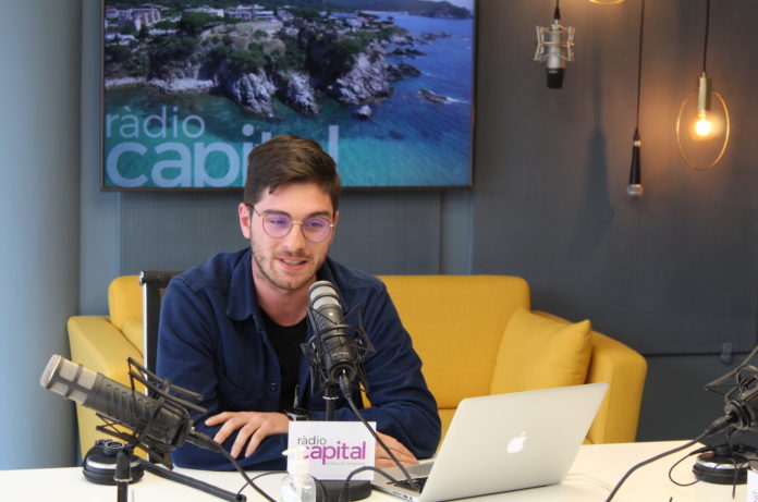 Andreu Paneque al Govern i Oposició de Palamós als estudis de Ràdio Capital