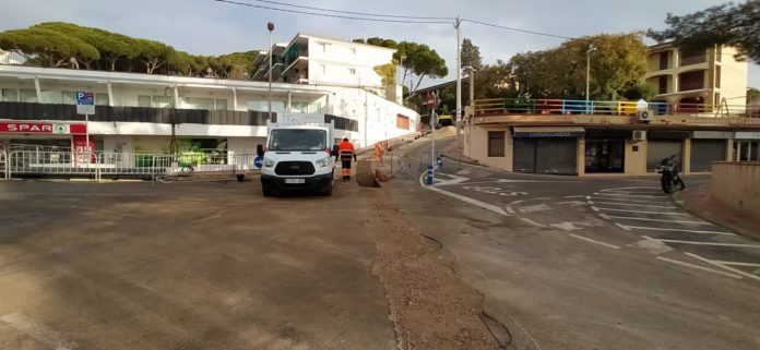 privat:-obres-de-substitucio-del-clavegueram-del-carrer-port-pelegri-a-calella-de-palafrugell