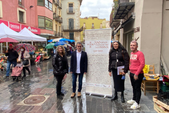 L'alcalde de la Bisbal, Enric Marquès, amb altres autoritats durant la presentació del 700 aniversari del mercat Data de publicació: divendres 18 de març del 2022, 12:57 Localització: La Bisbal d'Empordà Autor: Redacció