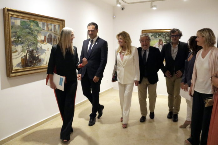 3521380 Carmen Cervera visitant la nova exposició temporal de l'Espai Thyssen de Sant Feliu de Guíxols, el 28 de juny del 2019 (hortzontal) Data de publicació: divendres 28 de juny del 2019, 13:54 Autor: Marina López