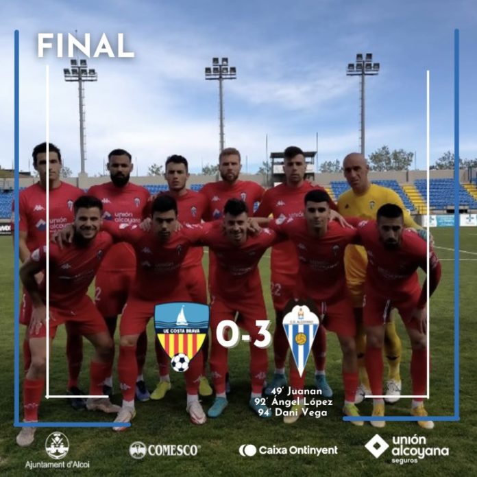 costa brava 0- alcoià 3