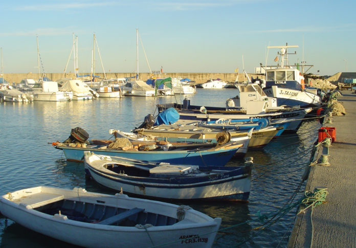 RÖpita_Barques pesca barques ràpita port