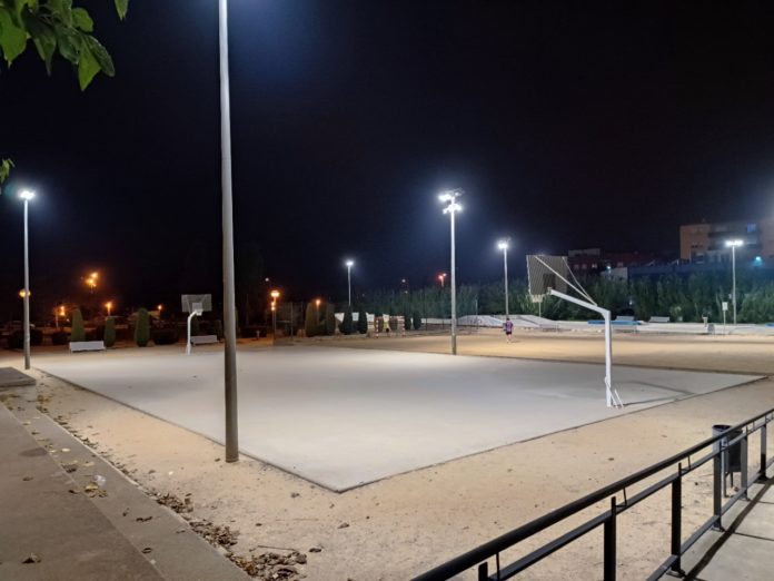 Plaça Onze de Març Palafrugell Enllumenat