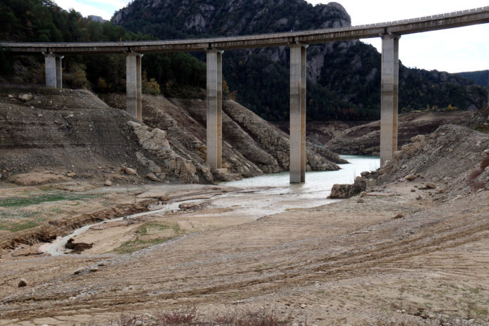 Sequera Pantà llosa del cavall sequera aigua