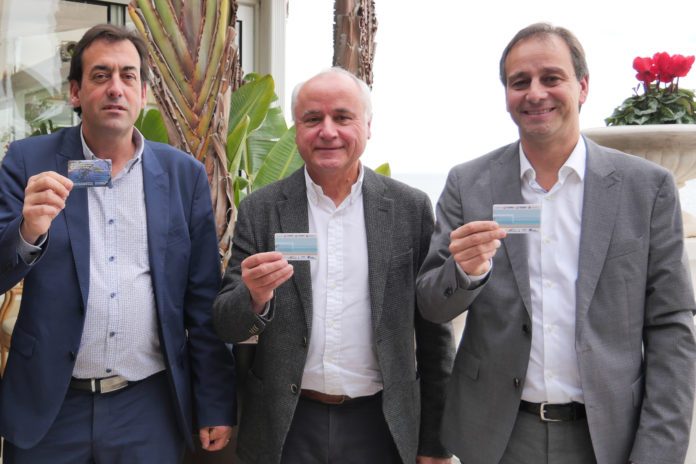 782c56c1-617c-41e1-af2b-883f3925e066 Els presidents de les tres cambres de comerç de Girona: Jaume Fàbrega (Girona), Eduard Bosch (Sant Feliu de Guíxols) i Pol Fages (Palamós)