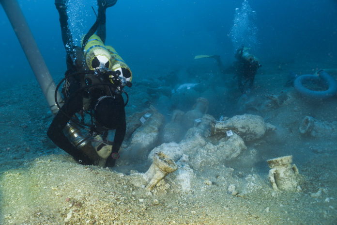 Descobriment vaixell romà formigues