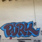 Graffiti a l'interior de Radio Liberty