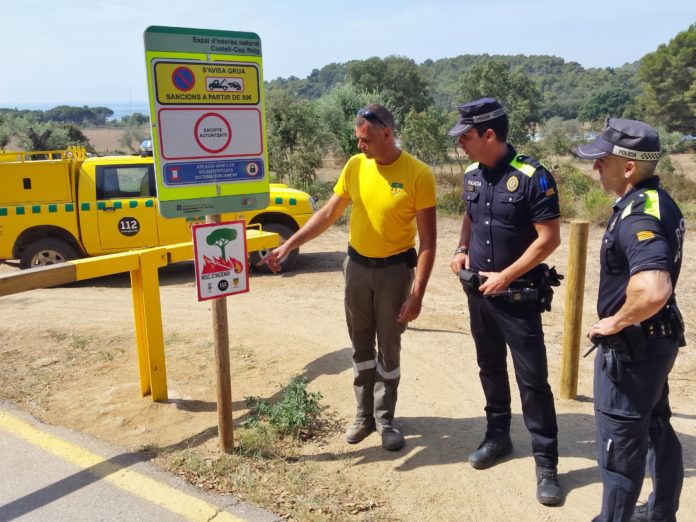 Palamós restricció accessos Palamós restricció accessos