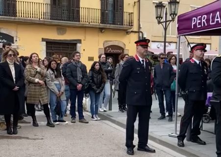 8M a Sant Feliu de Guíxols. Imatge de Maria Alsina