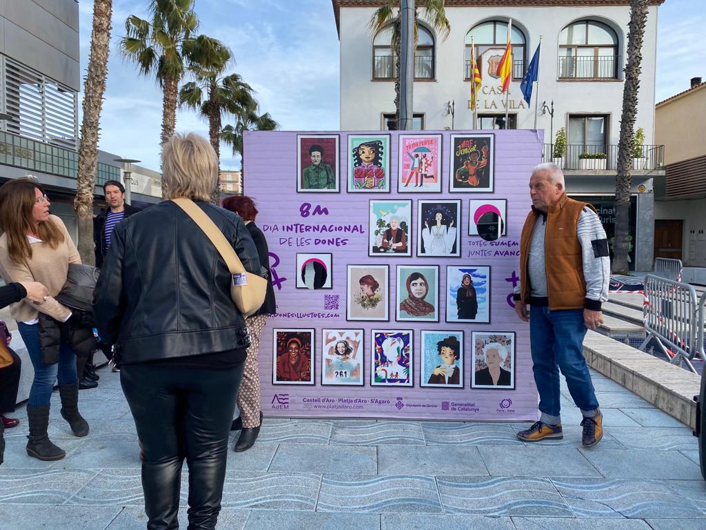 8M a Platja d'Aro. Imatge de Maria Alsina