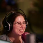 Maria a l'Estudi de Ràdio Capital