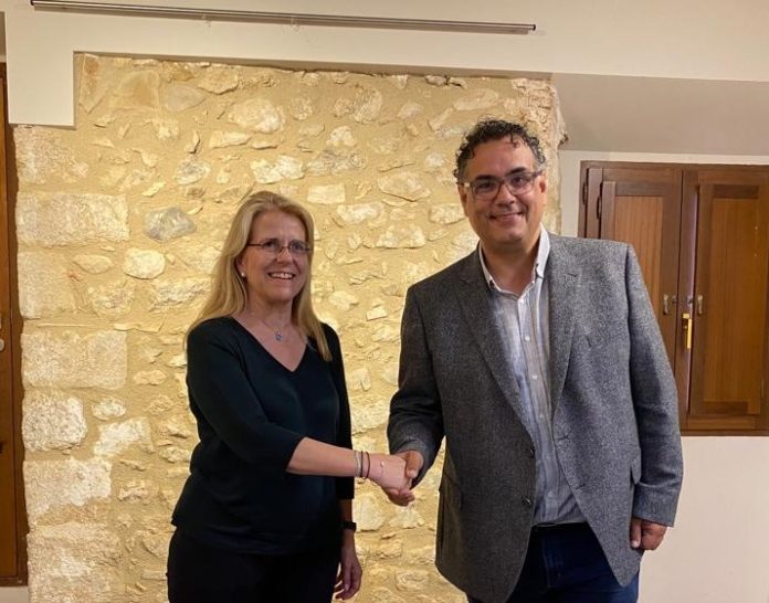 Maurici Jiménez i Imma Gelabret Pacte Platja d'Aro