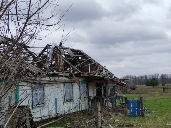 Edificis a Ucraïna destrossats pels atacs - Imatge cedida per Milton Sánchez