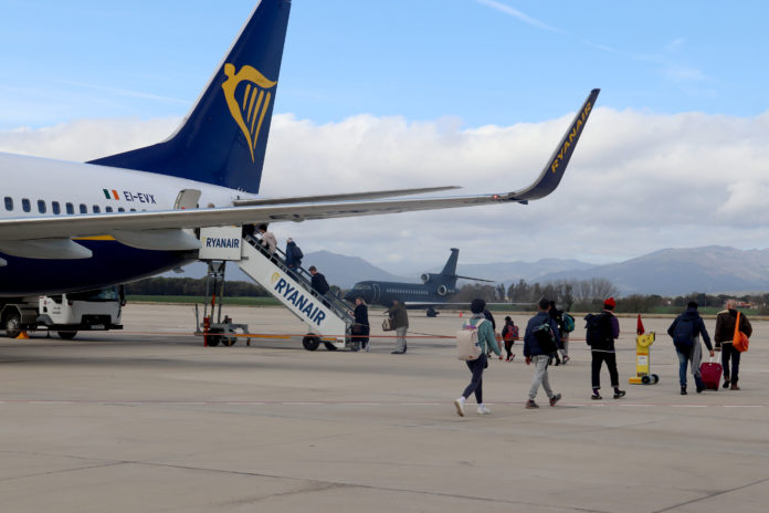 aeroport Girona agost passatgers