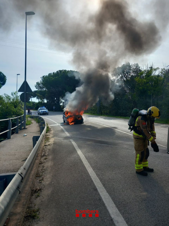 incendi cotxe Calonge crema