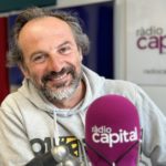 Carles Gilibets a l'estudi de Ràdio Capital