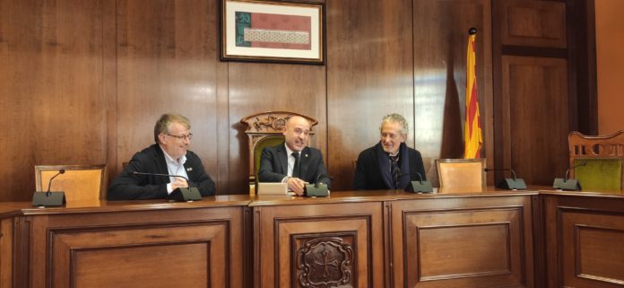 Visita de Carlos Prieto a La Bisbal