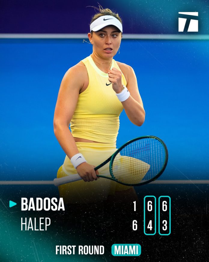 badosa guanya Halep a Miami