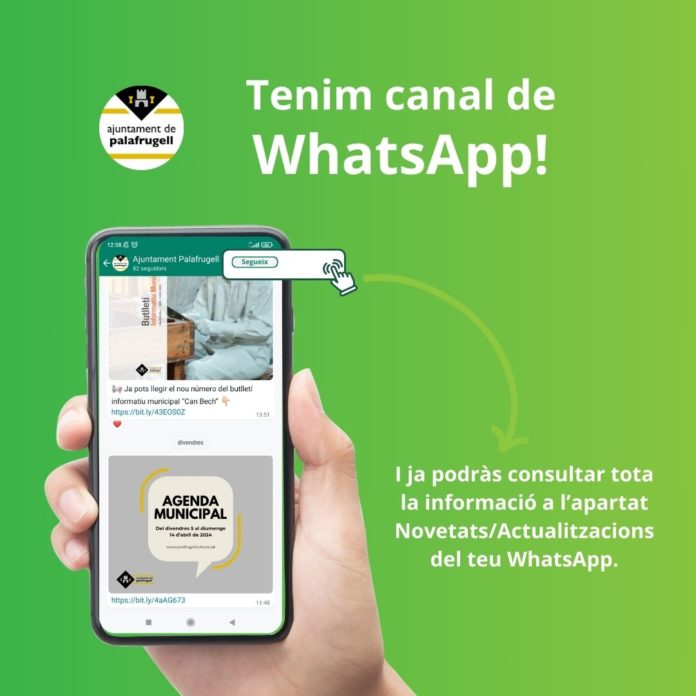 privat:-l’ajuntament-de-palafrugell-obre-un-canal-de-whatsapp-per-informar-la-ciutadania