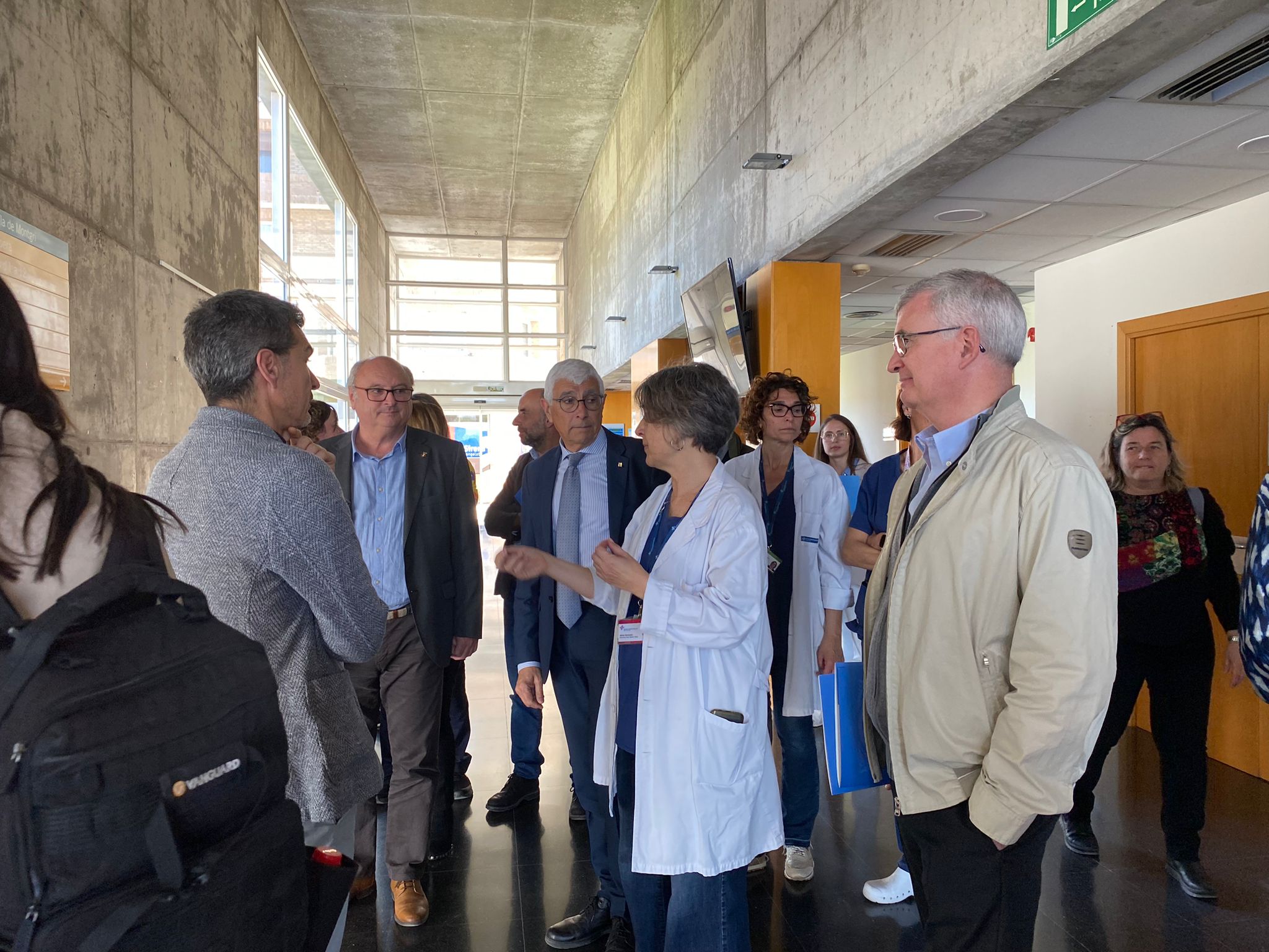 Visita del conseller de Salut Manel Balcells al CAP de Torroella