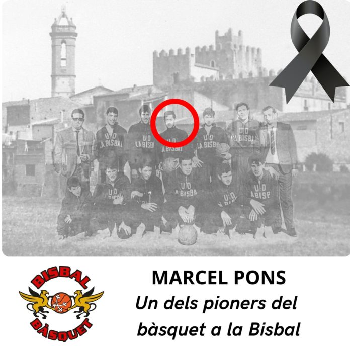 mort de Marcel Pons Bisbal Bàsquet