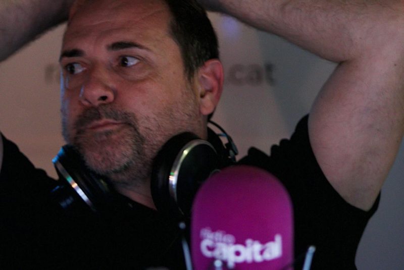 Miquel Curanta a l'Estudi de Ràdio Capital