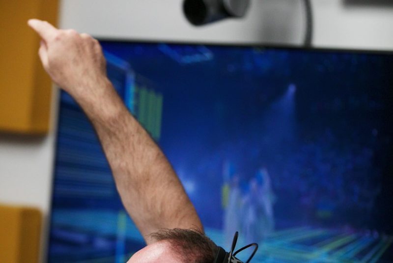 Miquel Curanta a l'Estudi de Ràdio Capital