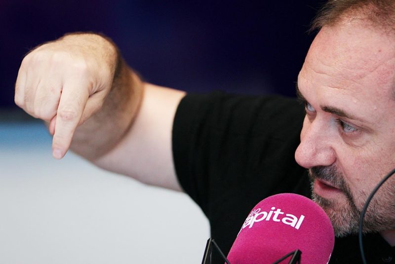 Miquel Curanta a l'Estudi de Ràdio Capital