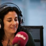Marina Cebollero a l'estudi de Ràdio Capital