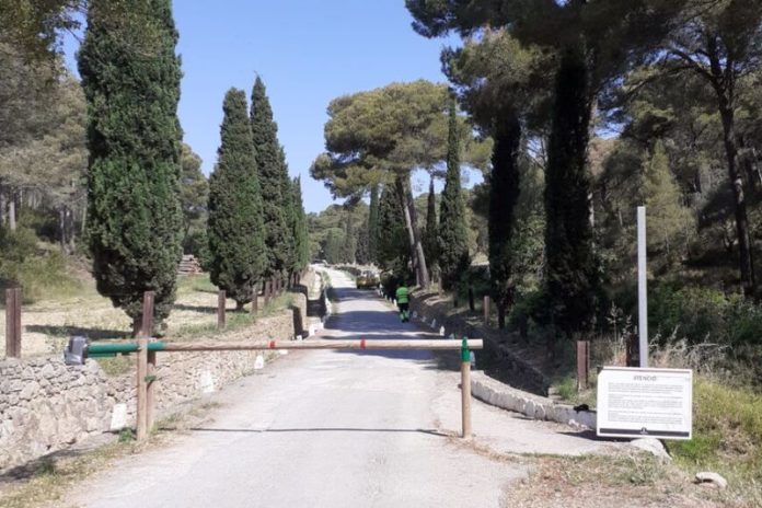 privat:-tancament-de-l’acces-motoritzat-al-massis-del-montgri-per-prevencio-d’incendis-forestals montgrí
