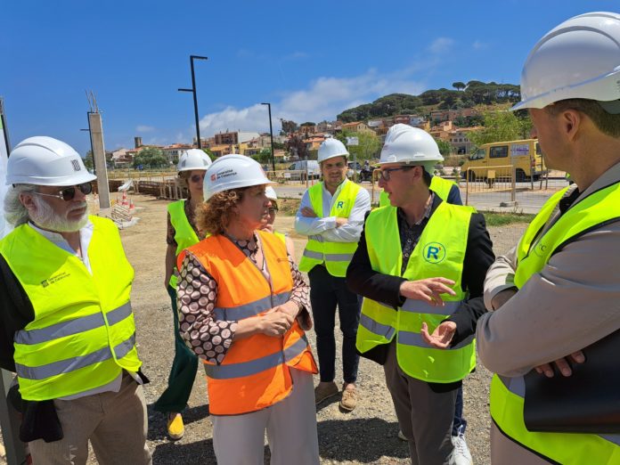 Palamós Esther Capella visita autobusos