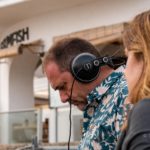 Miquel Curanta al programa de Ràdio Capital  «Una cantada diferent», amb motiu de la Cantada d’havaneres de Calella.  Fotografia: enCantados-@pepegroca