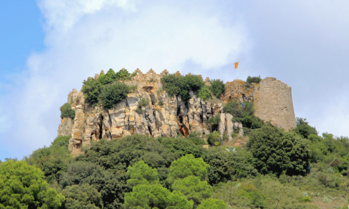 Castell de Begur - estructura