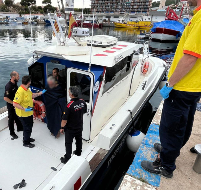 rescat nàufrag sant feliu de guíxols