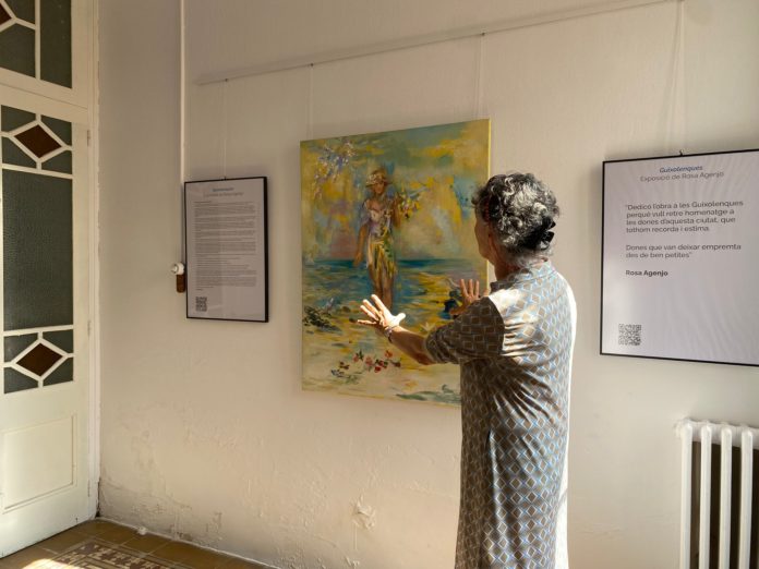 Rosa Agnejo mostra pintures sant feliu