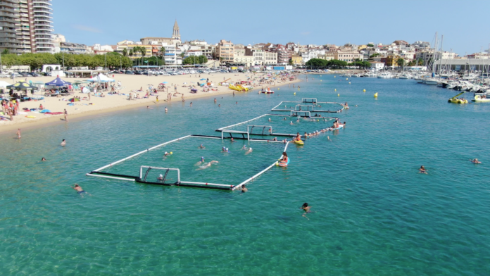 Beach water polo costa brava palamós 2024