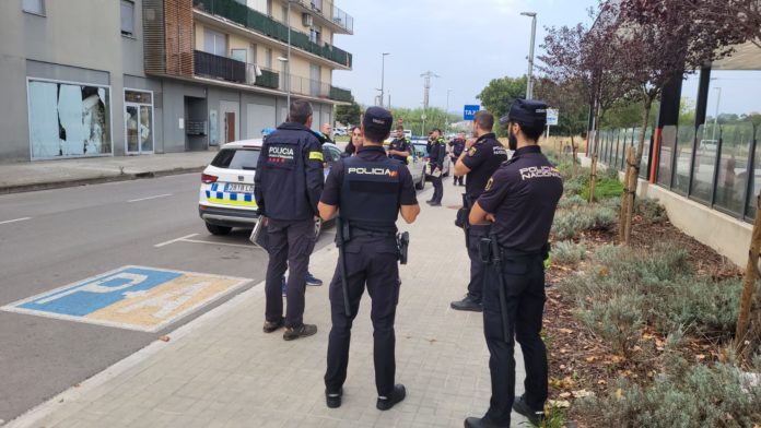 operatiu policial bisbal