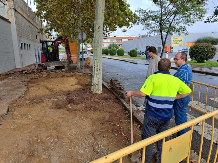 Obres Carril Bici Palamós Obres Carril Bici Palamós