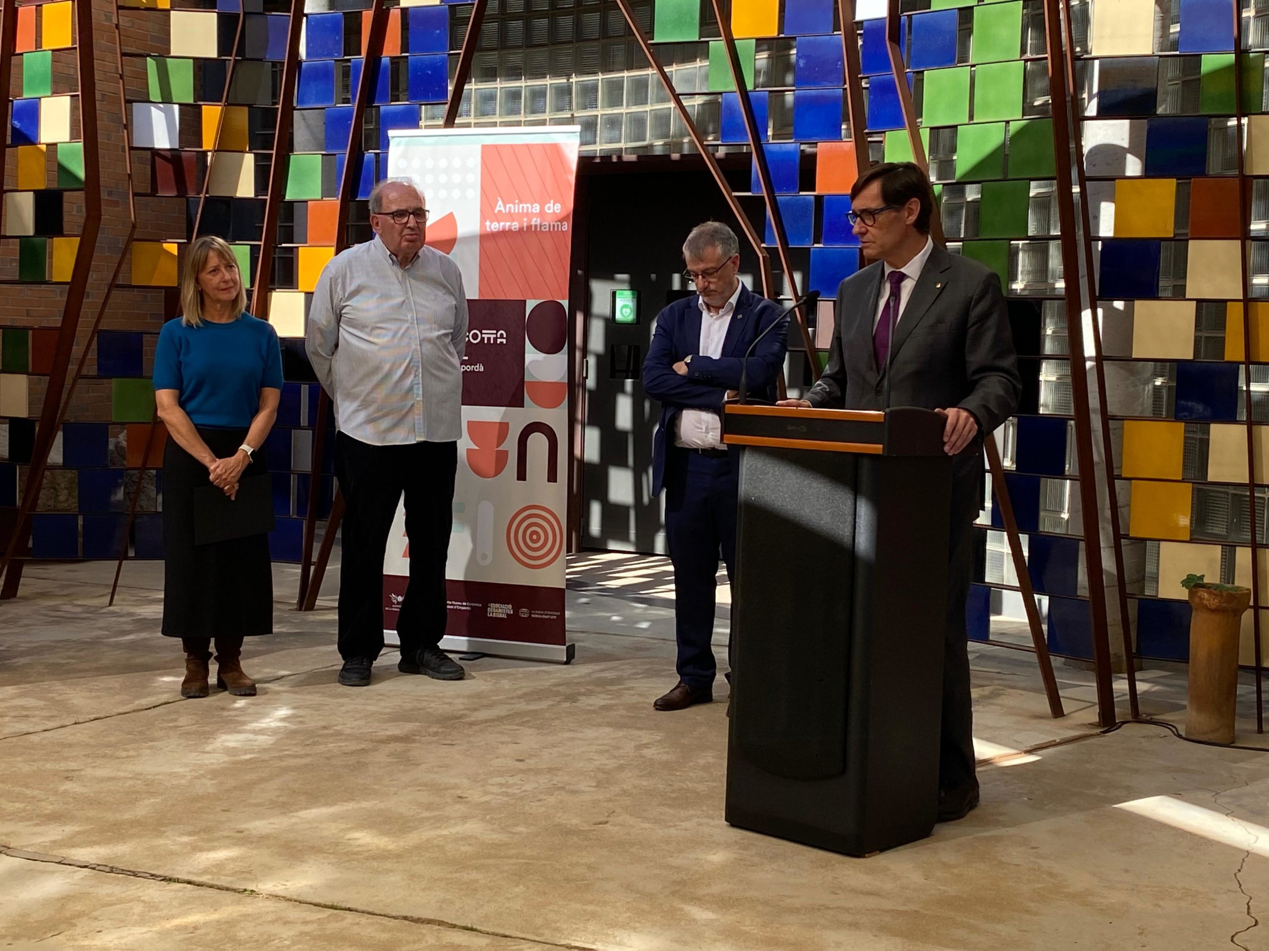 Discurs del president de la Generalitat, Salvador Illa, a l'entrega del premi Terracotta Biennal