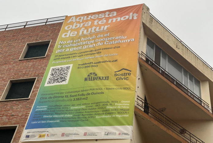 Pancarta de Sostre Cívic al Walden XXI Pancarta de Sostre Cívic al Walden XXI
