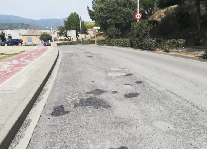 Asfaltatge carrers de Palamós