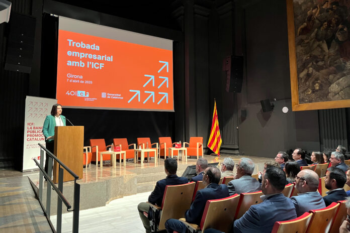 La Trobada Empresarial que l'ICF ha celebrat aquest dilluns a Girona i on ha passat balanç del 2024 Data de publicació: dilluns 07 d’abril del 2025, 17:26 Localització: Girona Autor: Cedida per l'ICF La Trobada Empresarial que l' institut català de finances ha celebrat aquest dilluns a Girona i on ha passat balanç del 2024 Data de publicació: dilluns 07 d’abril del 2025, 17:26 Localització: Girona Autor: Cedida per l'ICF