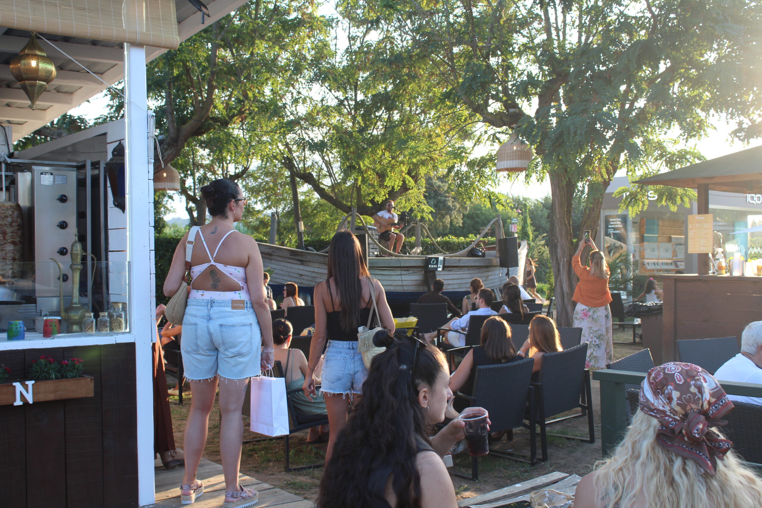 Espai de concert a la Santa Market