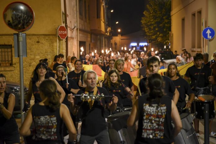 diada nacional de catalunya la bisbal