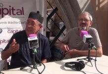 Germà Benet a la Fira d’Indians: «He tornat amb l’esperit, no pas amb diners» Germà Benet i Partagàs a la Fira d'Indians 2025