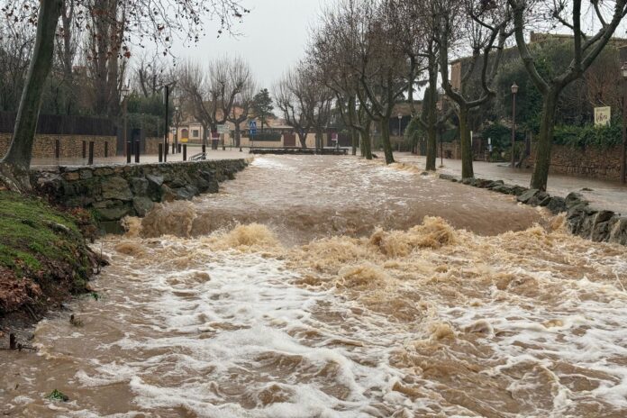 temporal harry baix empordà peratallada llevantada temporal harry baix empordà peratallada llevantada